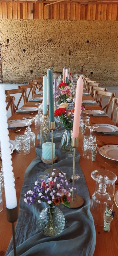 Table décorée
