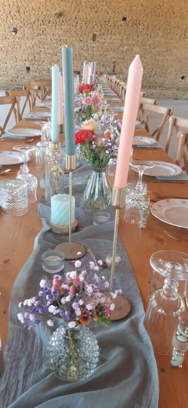 Table décorée
