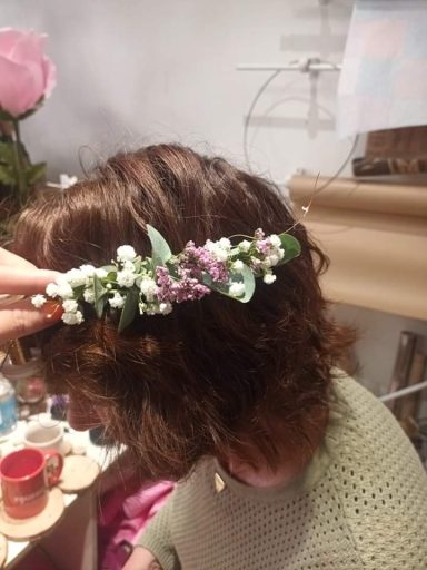 Couronne de fleurs