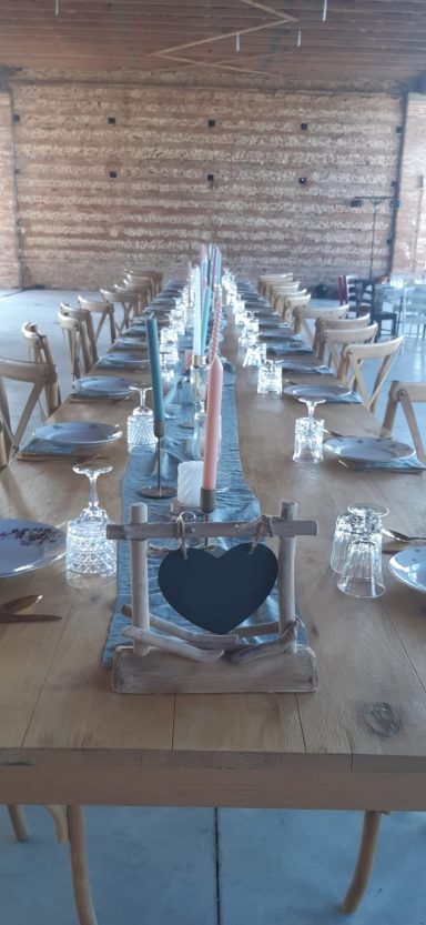 Table décorée