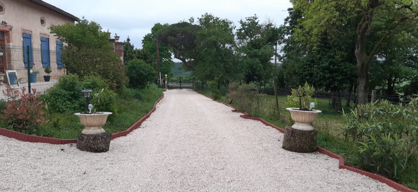 Chemin d'entrée