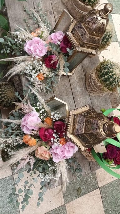 Décoration de table de mariage