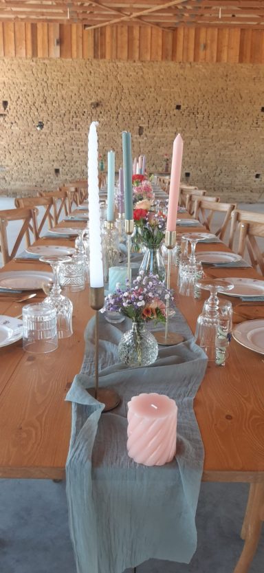 Table décorée