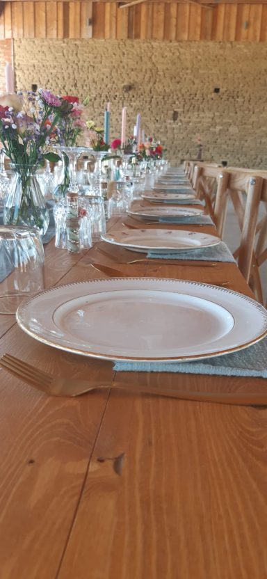 Table décorée