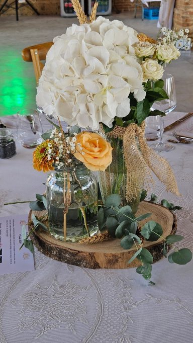Centre de table de mariage